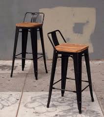 Check spelling or type a new query. Metropolis Low Back Bar Stool Wood Seat Black Harrington Galleries