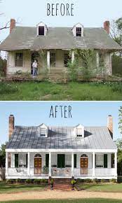 Historic home renovations before and after. Historic Home Renovation House Makeovers Home Exterior Makeover Farmhouse Remodel