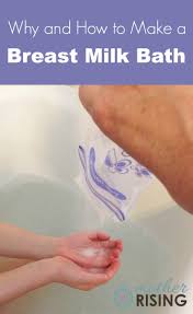 You can also use frozen breast milk by thawing it before adding. Why And How To Make A Breast Milk Bath Mother Rising