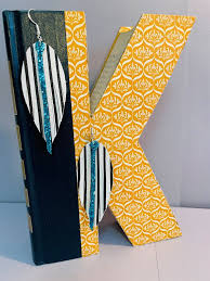 Black and White Striped Feather Fringe Earrings With Sequin Embellishment