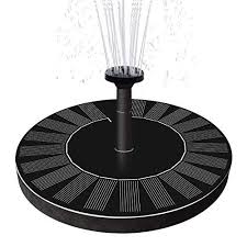 Latitop Fontaine Solaire 15w Pompe De Amelioree Avec Batterie De Secours Pompe De Fontaine A Eau Solaire Flottante Idees De Fontaine Fontaine Solaire Flottant