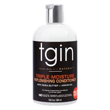 Tgin Triple Moisture Rich Replenishing Conditioner For Natural Hair With Shea Butter And Argan Oil 13 Fl Oz In 2020 Natural Hair Styles Moisturizer Natural Hair Oils