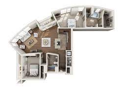 Apartments And Pricing For Strata San Diego Studio Apartment Floor Plans Apartment Floor Plans Floor Plan Design