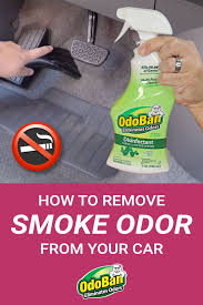Clearing the sunroof drain can be simple: How To Get Smoke Smell Out Of Your Car With Odoban Remove Smoke Smell Smoke Odor Remover Smoke Smell