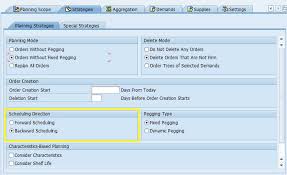 Backward Scheduling And Forward Scheduling In Sap Erp And Sap Apo Brightwork Research Analysis
