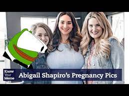 The Internet Loves Pregnant Abigail Shapiro's Bazingas - YouTube