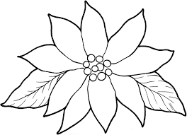 Christmas Poinsettias Crafts For Kids Make Xmas Poinsettias Arts Crafts Projects With Easy Fl Christmas Coloring Pages Coloring Pictures Leaf Coloring Page