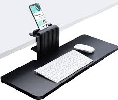 How to build a cnc plasma cutter. Amazon Com Jenoswein Clamp On Keyboard Tray Under Desk 26 Platform Fits Full Size Keyboard Mouse Computers Accessories
