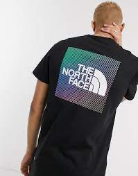 For more than 50 years, the north face® has made activewear and outdoor sports gear that exceeds your expectations. The North Face Schwarzes T Shirt Mit Regenbogenfarbenem Box Logo Asos