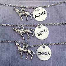 The Original Alpha Beta Omega Wolf Pack Best Friend Etsy Friend Necklaces Bff Jewelry Wolf Jewelry
