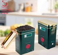 Customized Rectangle Coffee Tin Containers - Wholesale