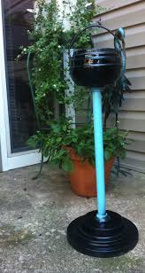 Black finishfeatures:weatherproof outdoor ashtray made of steelcigarette extinguisher grid. 35 Ideas For Diy Outdoor Ashtray Home Diy Projects Inspiration Diy Crafts And Party Ideas Outdoor Ashtray Diy Outdoor Flower Pots Outdoor