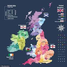 Dna Map Of Of Britain And Ireland Reveals Viking Genes Daily Mail Online