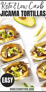Jicama Tortillas In 2020 Jicama Tortilla Recipes Mexican Food Recipes