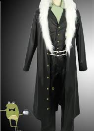 Desert king sir crocodile is the former president of the mysterious crime syndicate baroque works, formerly operating under the codename mr. Shichibukai Crocodile One Piece Cosplay Coat Right Jackets