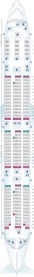 seat map qatar airways boeing b777 300er 412pax seatmaestro