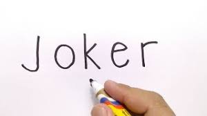 Very Easy How To Turn Word Joker Into Cartoon For Kids Learn How To Draw Youtube Khanzadi art fb let's draw joker joaquin phoenix from word joker easy! very easy how to turn word joker into cartoon for kids learn how to draw