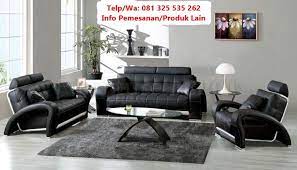 Desain Sofa Tamu Modern Terpopuler Referensi Kursi Sofa Minimali Black Furniture Living Room Black Leather Living Room Furniture Leather Living Room Furniture