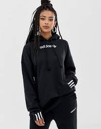 Womens Black And Gold Adidas Tracksuit Adidas Originals Coeeze Hoodie In Black Tracksuit Women Adidas Outfit Tracksuit