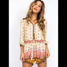 Spell The Gypsy Collective Pants Jumpsuits Spell Desert Wanderer Romper Size M Poshmark