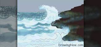 This is a part of summer art series. How To Draw Ocean Waves Drawing Illustration Wonderhowto