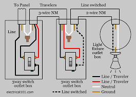 On wiring diagram for 3 way switches. 3 Way Light Switch Wiring Diagram 1 3 Way Switch Wiring Light Switch Wiring Dimmer Light Switch