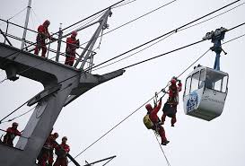 In richtung chlodwigplatz ist verlegt auf die straße an st. Fast Zwei Jahre Stillstand Ab Heute Fahrt Die Kolner Seilbahn Wieder Nw De