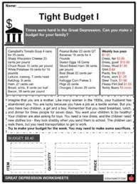 The great nation of the united states is in strong hopes that nothing even comparable to these situations are allowed. The Great Depression Facts Information Worksheets For Kids