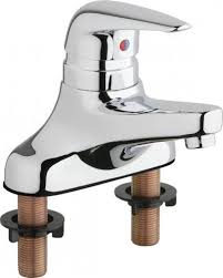 deck mounted manual sink faucet with 4