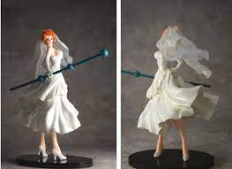 Nami Wedding Dress Figure 16cm One Piece Merchandise Free Shipping Worldwide