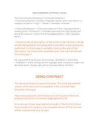Non Commercial Usage Agreement 3 Easy Steps