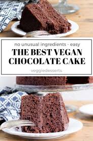 The Best Vegan Chocolate Cake Recipe In 2020 Vegan Chocolate Cake Best Vegan Chocolate Vegan Chocolate