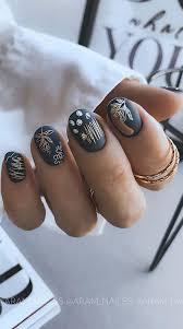 Blue nail polish basically refers to all blue hues like: Stylish Nail Art Design Ideas To Wear In 2021 Matte Navy Blue Nails