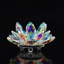 I was a little concerned after reading reviews from people who received it damaged from transit, but mine made it just fine. Blue Mikilon Crystal Glass Lotus Votive Tea Light Candle Holders Desk Candlestick Ornament Home Kitchen Candleholders Femsa Com
