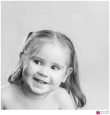 Iris in my studio using some of her cuteness superpowers...