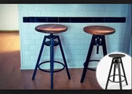 Ikea Bar Stool Hack Screw Onto Seat A Larger Circle Of Wood And Stain Diy Furniture Decor Ikea Barstools Furniture