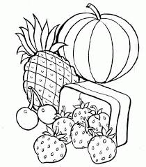 These alphabet coloring sheets will help little ones identify uppercase and lowercase versions of each letter. Fruit Basket Coloring Pages To Print Coloring Page Coloring Library