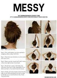 Pull your hair into a ponytail; 57 Best Messy Bun Medium Hair Ideas Medium Hair Styles Hair Tutorial Long Hair Styles
