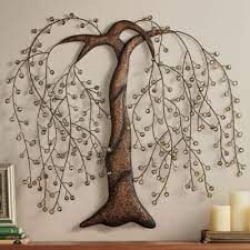 Willow Tree From Seventh Avenue Metal Tree Wall Art Tree Wall Decor Tree Wall Art Diy