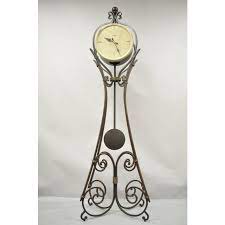 Maybe you would like to learn more about one of these? Howard Miller Vercelli Grandfather Clock Tall Wrought Iron Standing Floor Clock Chairish