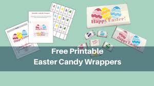We designed some free printable candy bar wrapper templates for you that allow you to add your own names and wedding date! Free Printable Easter Candy Wrappers Add A Little Adventure