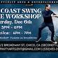 West Coast Swing Workshop & Practica event in Chico, CA