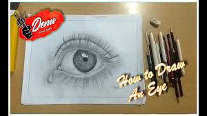 material super nice painting eyes, it must be a master of the art of the eye, is a touch short burst, and a small figure very high energy, (zu ω `) ~ and the source would not be a fair level combat ah. How To Draw A Crying Eye With One Pencil Girl Crying Eyes Drawing With Pencil Drawing Tutorial Youtube
