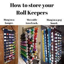 For the inside the craft vinyl storage unit, you could store even more vinyl. Best Vinyl Roll Storage Rack Holder And Storage Options Of 2021