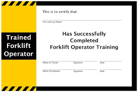 For the answers to these free forklift training questions and many more, keep reading! Frame Certificates Free Forklift Certificate Template Pdf