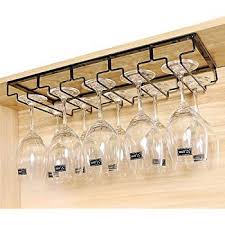 Ty Wj Sous Meuble Suspendu Etageres Verre A Vin Vintage Rack Coupe Du Stockage Organisateur Coupe Se Etagere En Verre Verre A Pied Etageres A Bouteilles De Vin