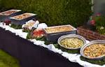 Stone fire grill catering