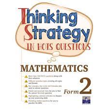 Kssm form 2 mathematics updated their cover photo. Thinking Strategy In Hots Questions Mathematics Form 2 Kssm Shopee Malaysia