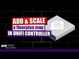 How To Add Scale A Basic Floorplan Map In Unifi Youtube