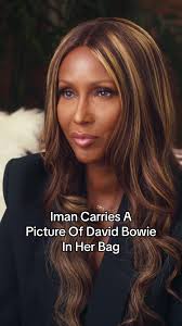 Fashion Icon Iman's Love Memoir for David Bowie